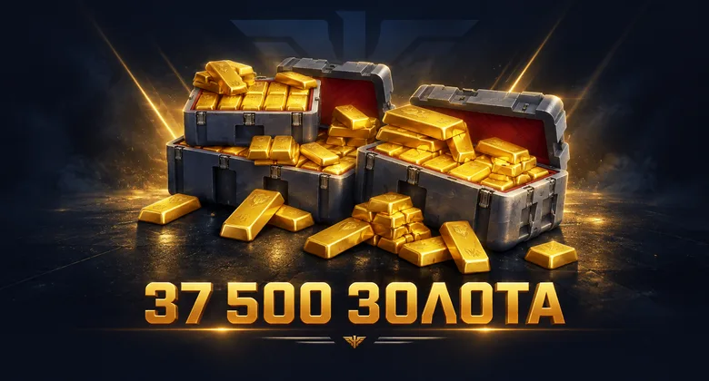 Мир кораблей: 37500 золота | Мир кораблей · Леста | Подарком