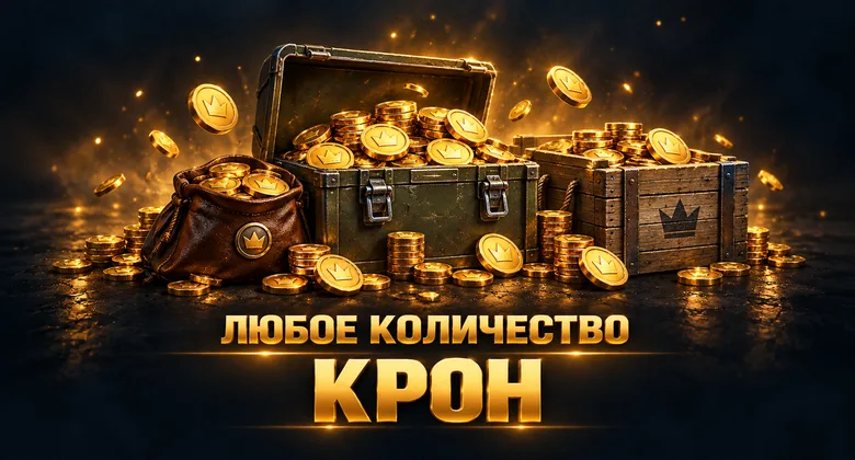 World of Warplanes: Любое количество крон | World of Warplanes · Wargaming | Подарком