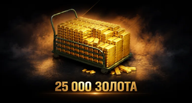 Мир Танков: 25000 Золота | Мир танков · Леста | Подарком