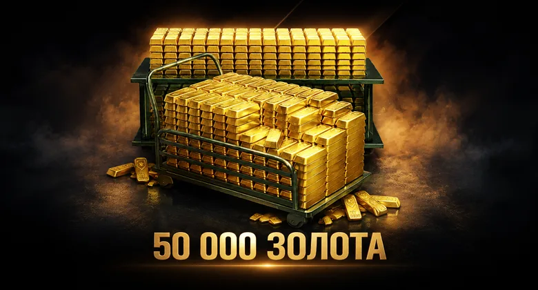 Мир Танков: 50000 Золота | Мир танков · Леста | Подарком